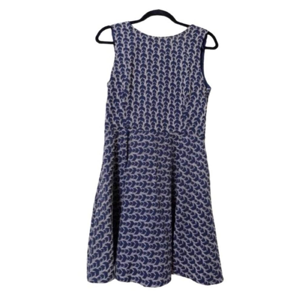 Zara A-line open back print dress